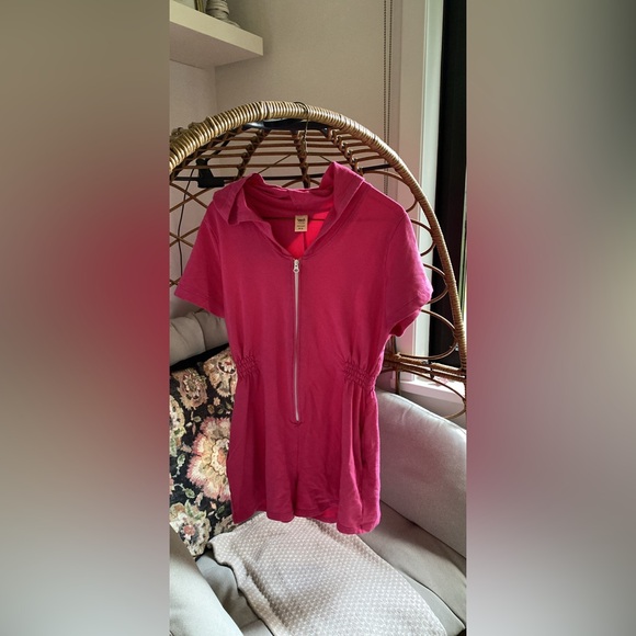 Smash & Tess x Birds Papaya Apres Sun Romper in Cream Soda colour. - Picture 1 of 3